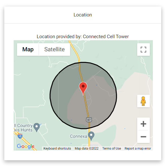 Location Screenshot